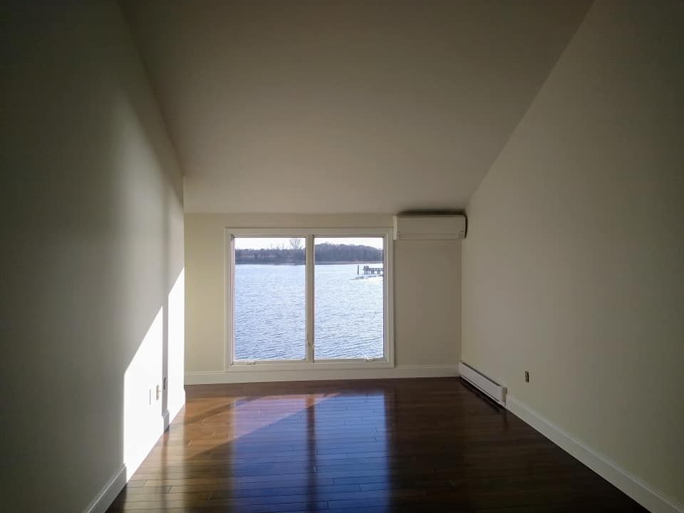 Interior repaint, open room, a Genesis Painting job